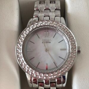 Ladies Eco Citizen Watch with Gemstones